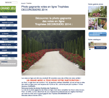 Concours Décorosiers 2014